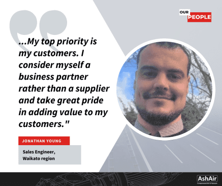 A chat with Jono, Sales Engineer for Ash Air